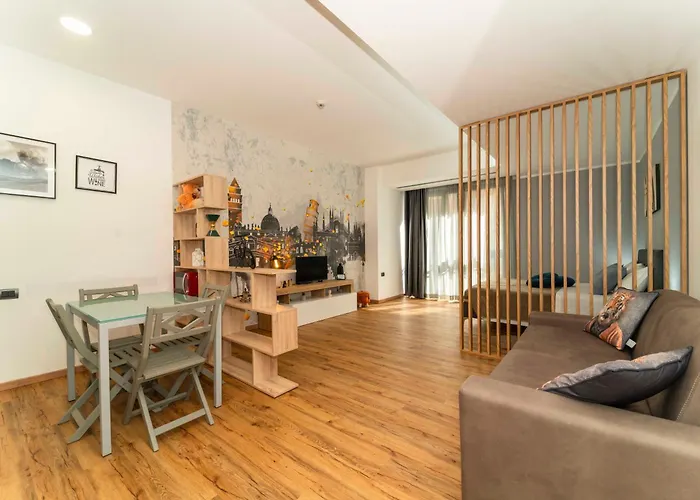 Panorama Loft Con Parcheggio Gratis Lejlighed *